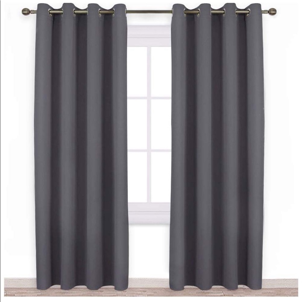 NICETOWN Bedroom Blackout Curtains Panels - Picture 2 of 6
